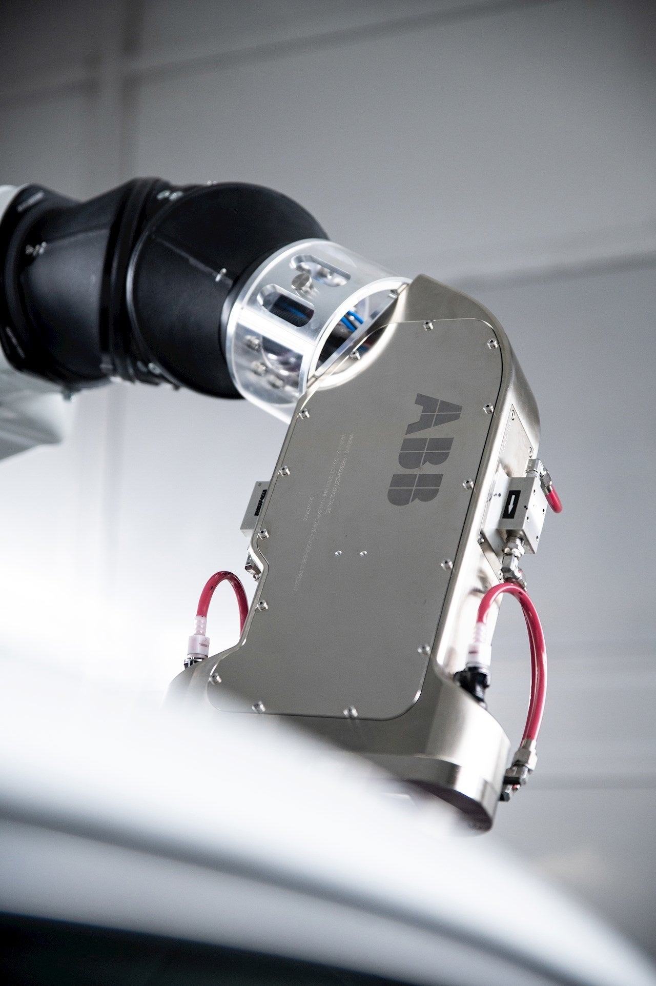 ABB Robotics PixelPaint Art Car - プリンターヘッド