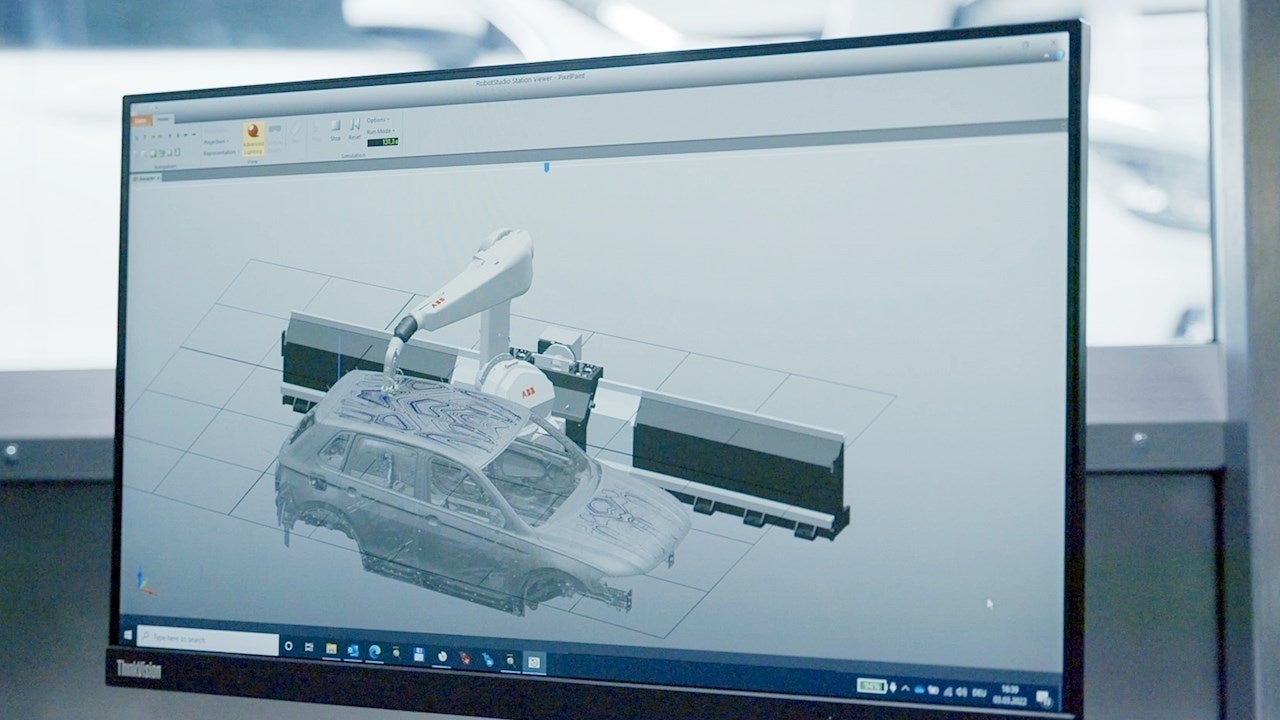  ABB Robotics PixelPaint Art Car - アートワークに生命を吹き込むロボットスタジオ