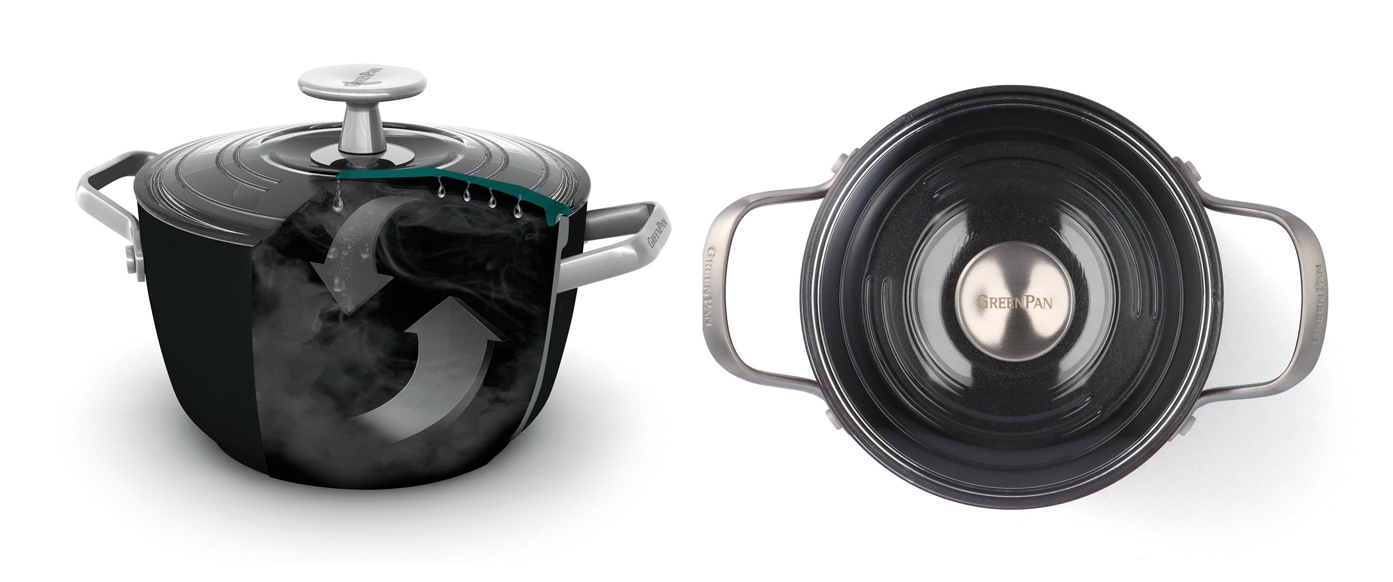 GREEN PAN ミニウォック蓋付き　20cm　2L　グリーンパン GREEN PAN ミニウォック蓋付き 新品未使用】Green pan ミニウォック 蓋