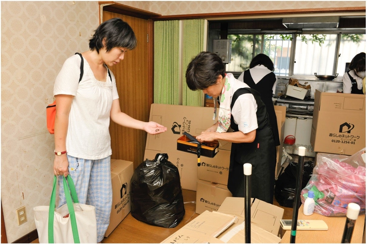 遺品整理の現場