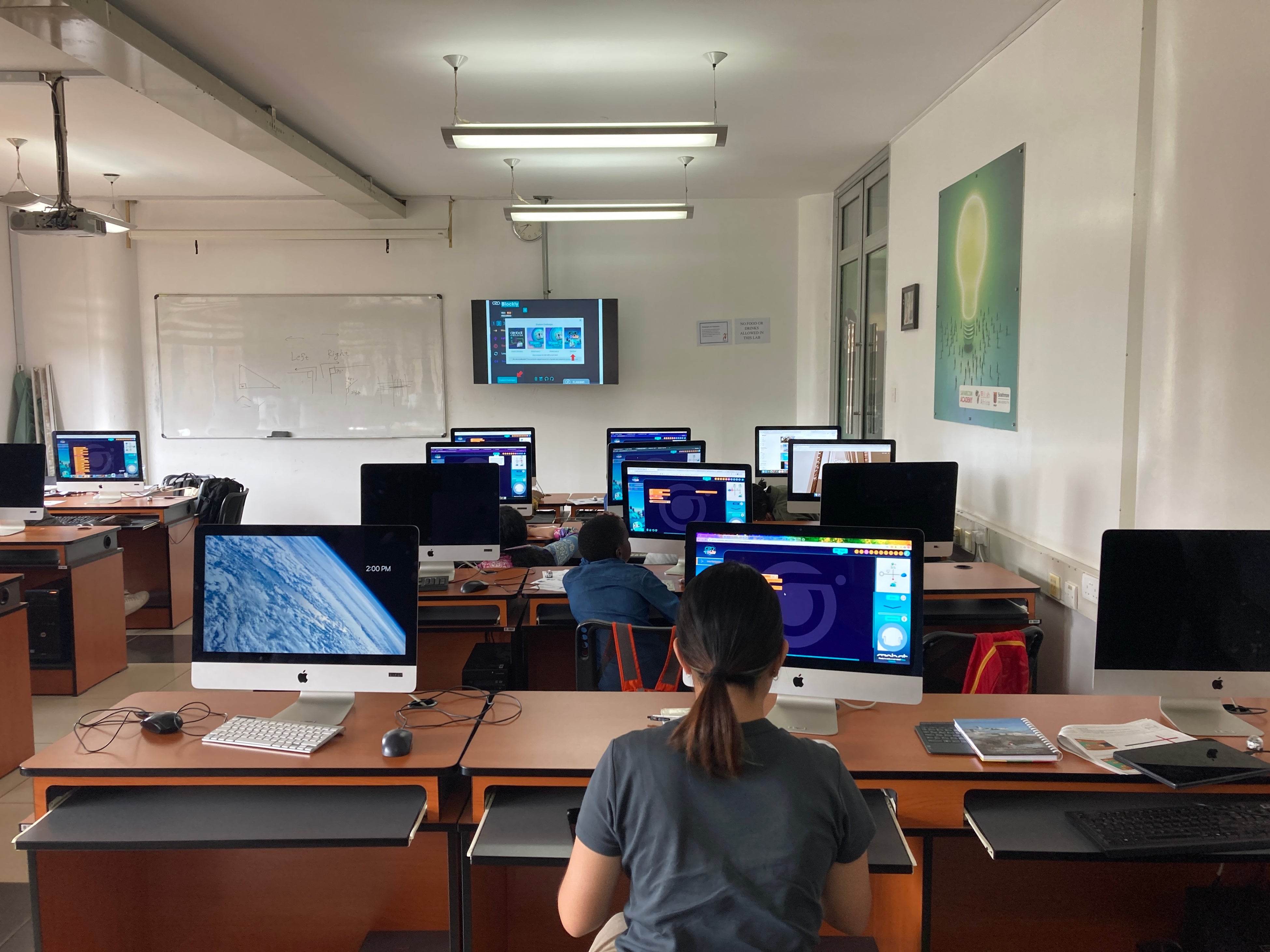 ブートキャンプでの授業風景