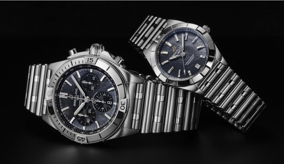 「クロノマット42」＆「クロノマット32」ペア 日本限定 ブラックMOPモデル