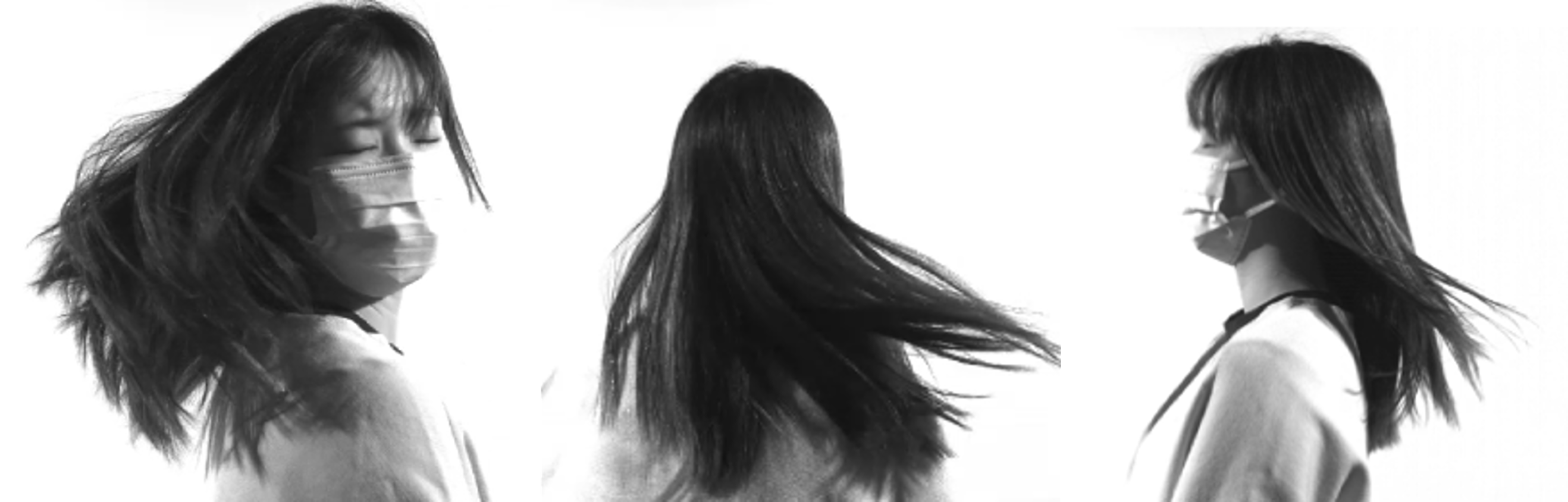 髪の動きと魅力度の関係についての研究を実施