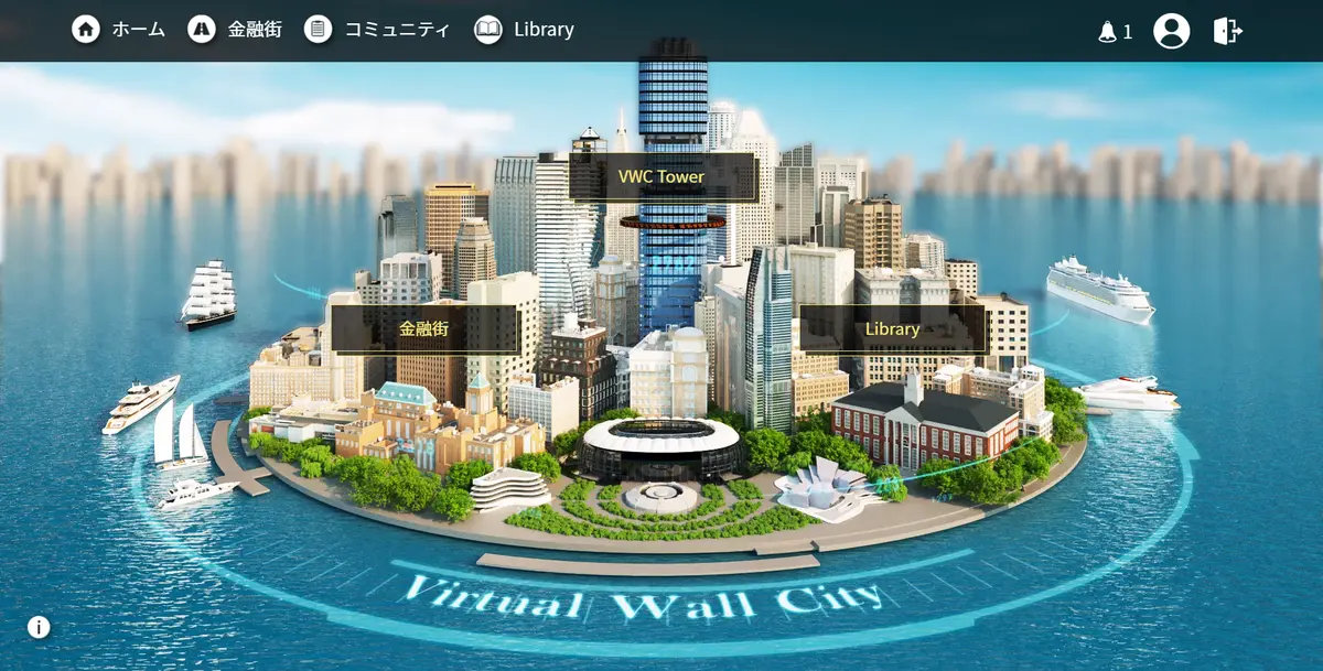 Virtual Wall City全景