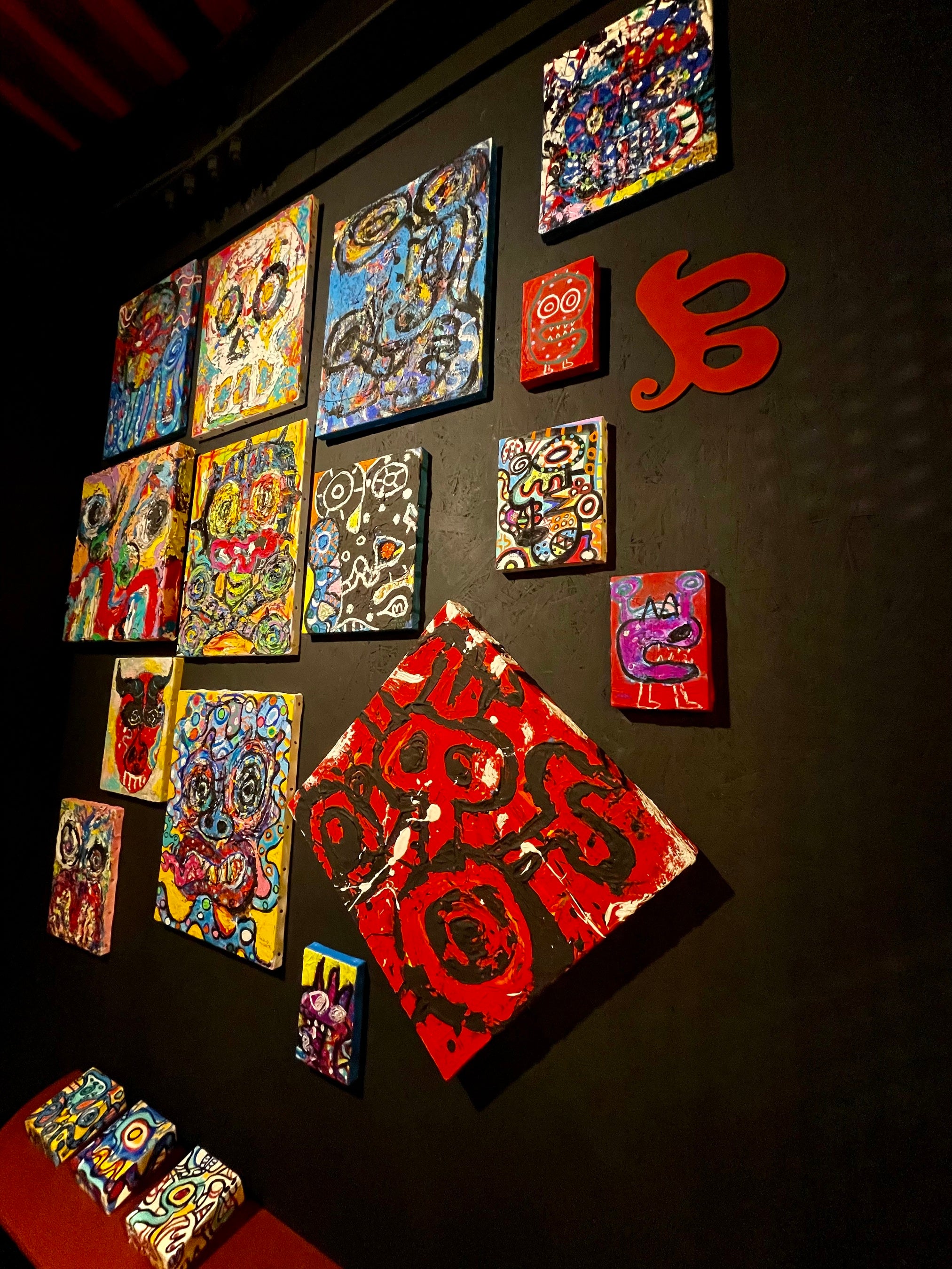 村田幹男展示風景