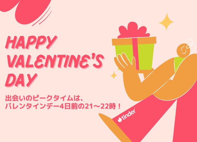 Z世代のバレンタインデーにおける恋愛傾向とは?Tinderのデータから明らかになったこと Z世代のバレンタインデーにおける恋愛傾向とは?Tinderのデータから明らかになったこと