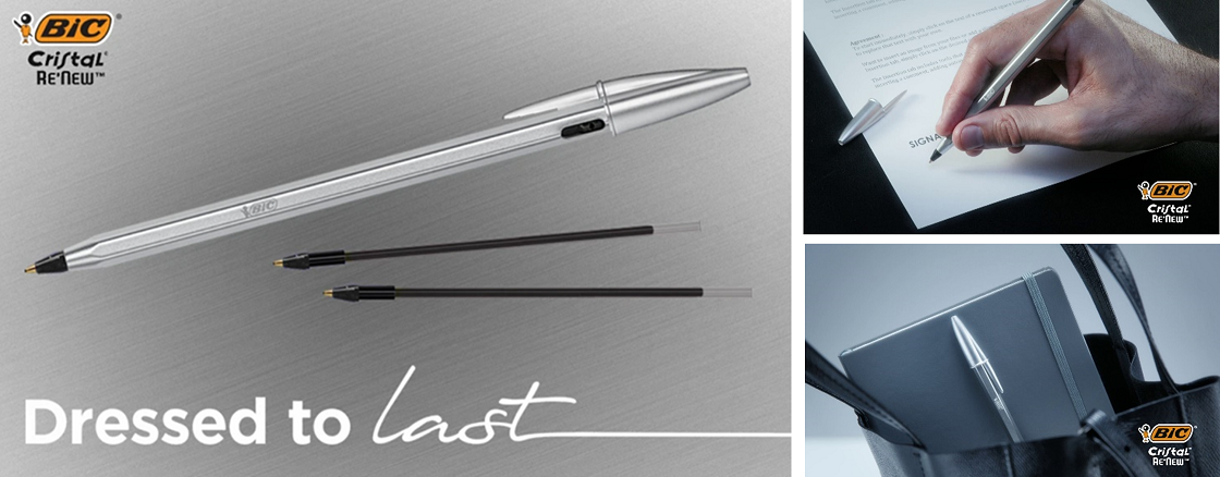 環境性能にも優れたアルミ製“リフィラブル”ボディを採用したプレミアム