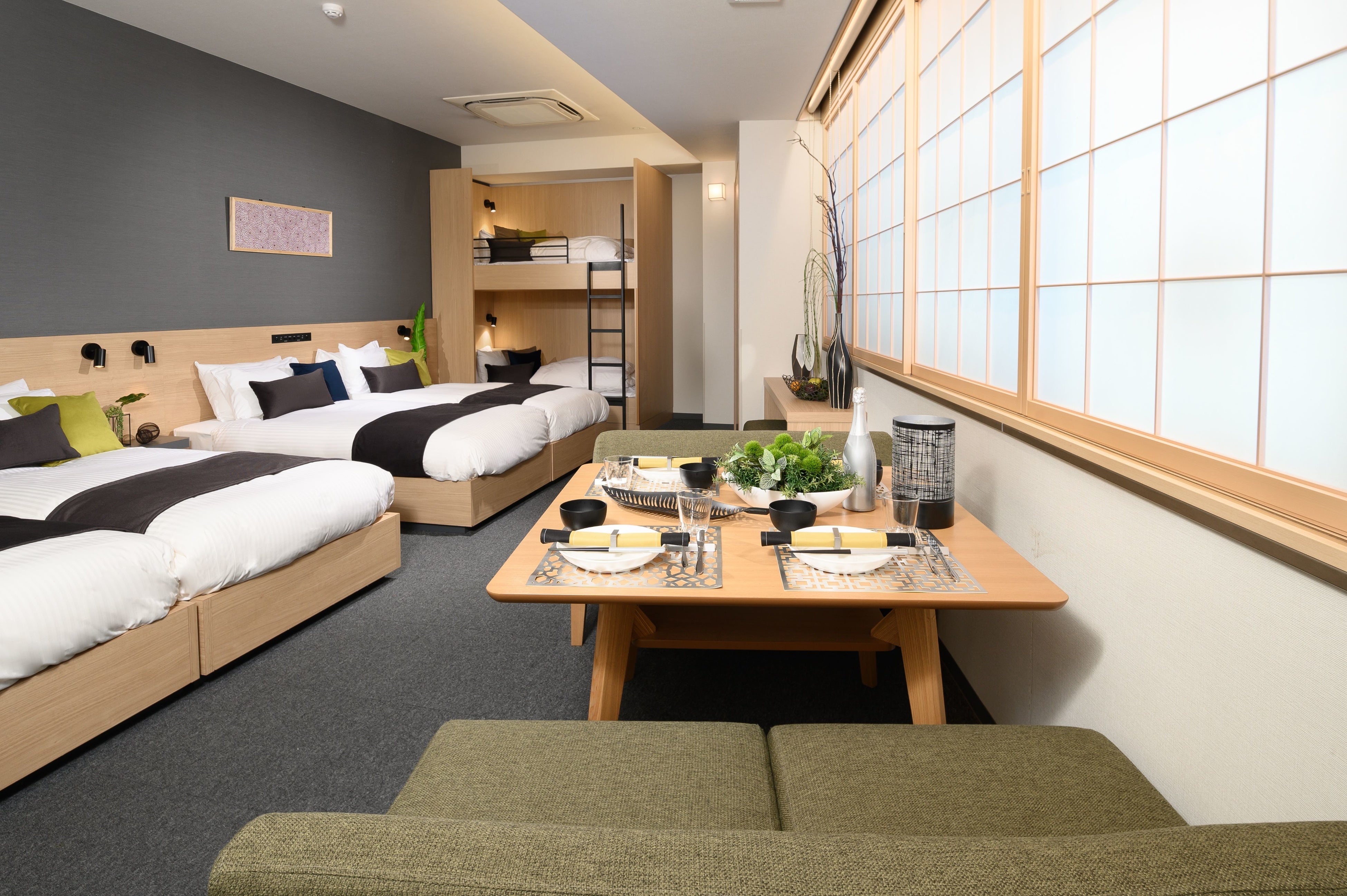 デラックスルーム 二段ベッド付（定員6名）