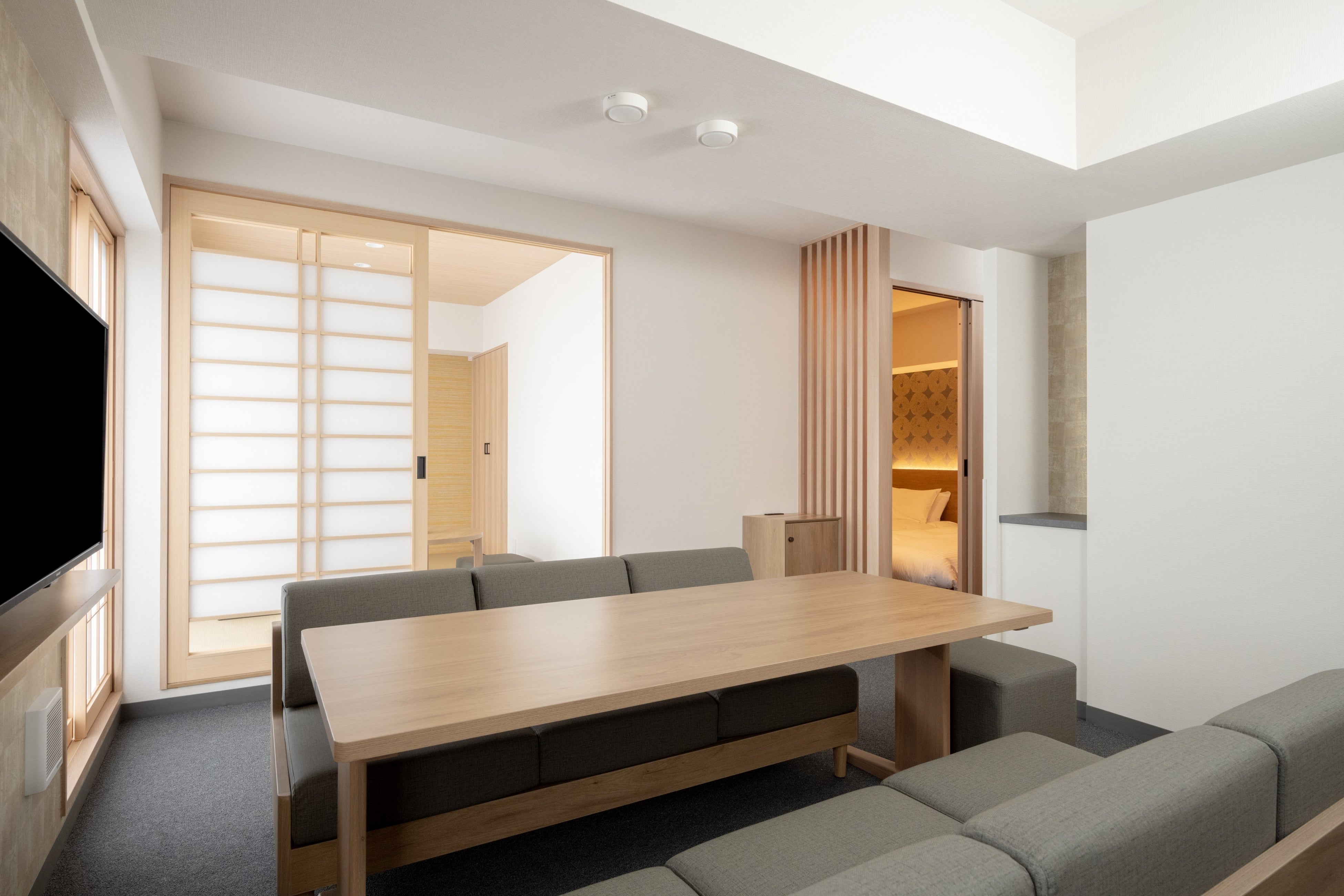 プライベート空間を確保した2ベッドルーム