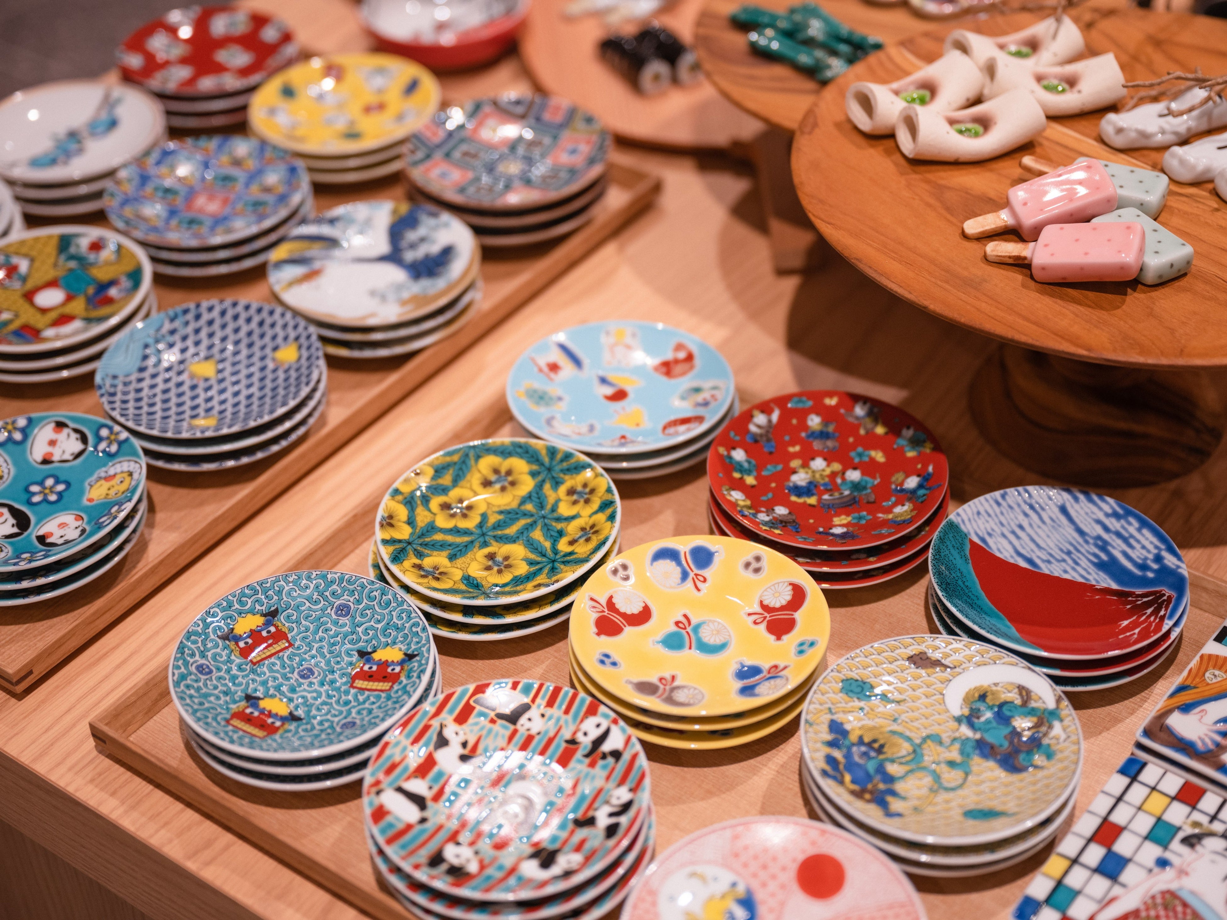 愛らしい豆皿や箸置き