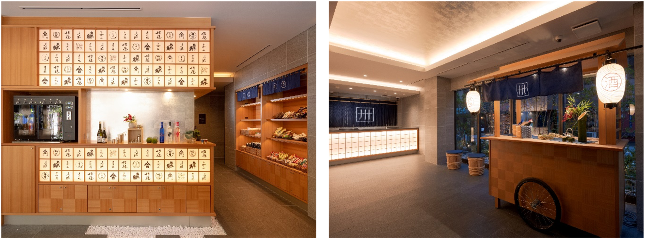 『MIMARU大阪 心斎橋EAST』 1Fロビー「IZAKAYA」