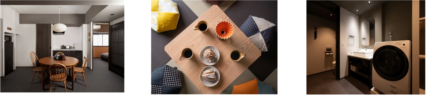 キッチン＆ダイニング、自由に楽しめる食事、洗面・ランドリー