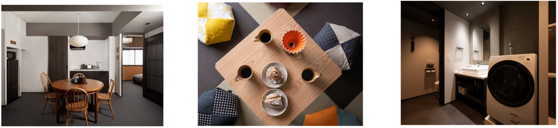 キッチン＆ダイニング、自由に楽しめる食事、洗面・ランドリー