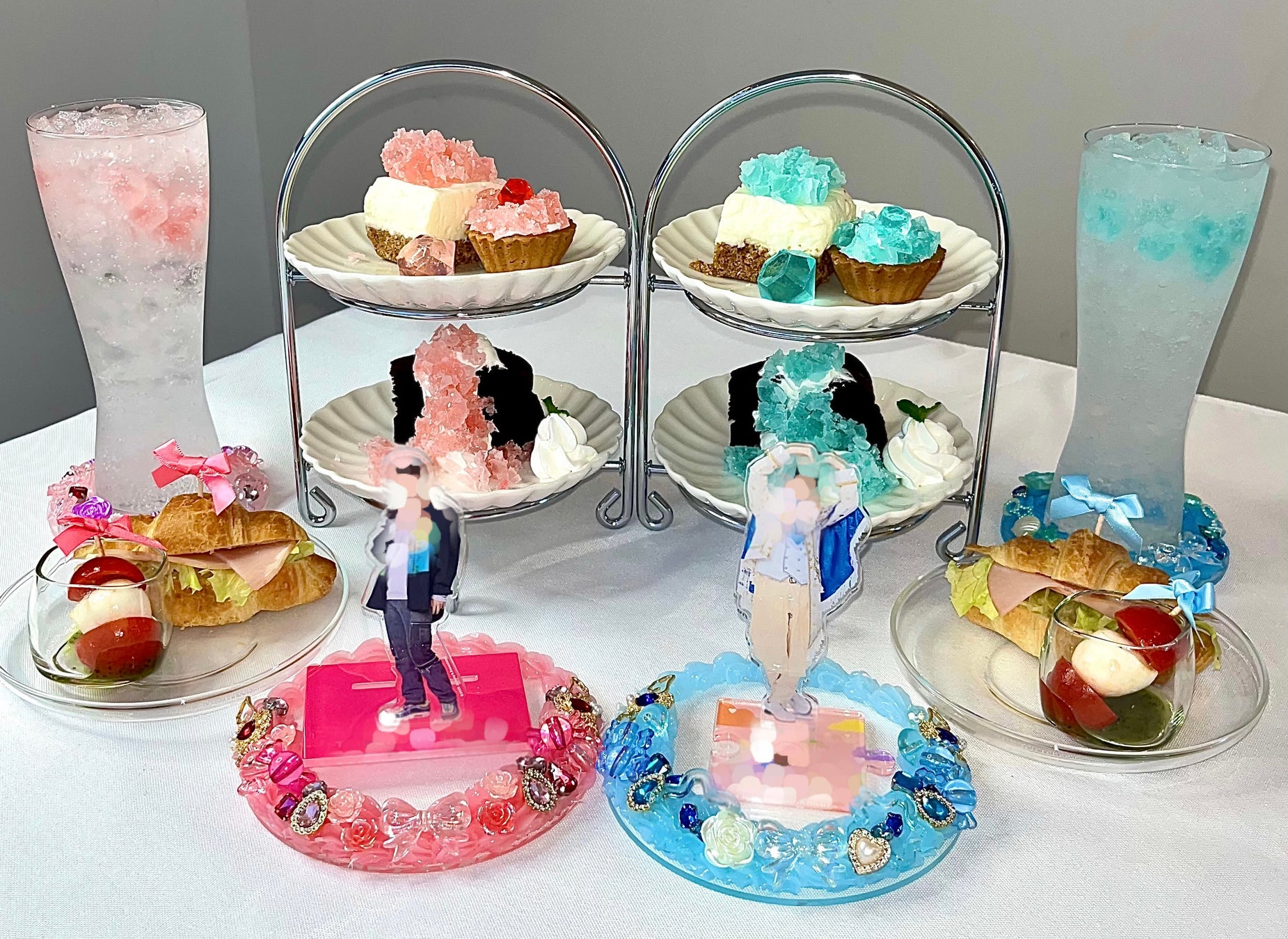 【推し活応援Cafe de Lapis】オリジナル「推し活グッズ」レンタル付き Miniアフタヌーンティーセット期間限定販売 | 株式会社 ...