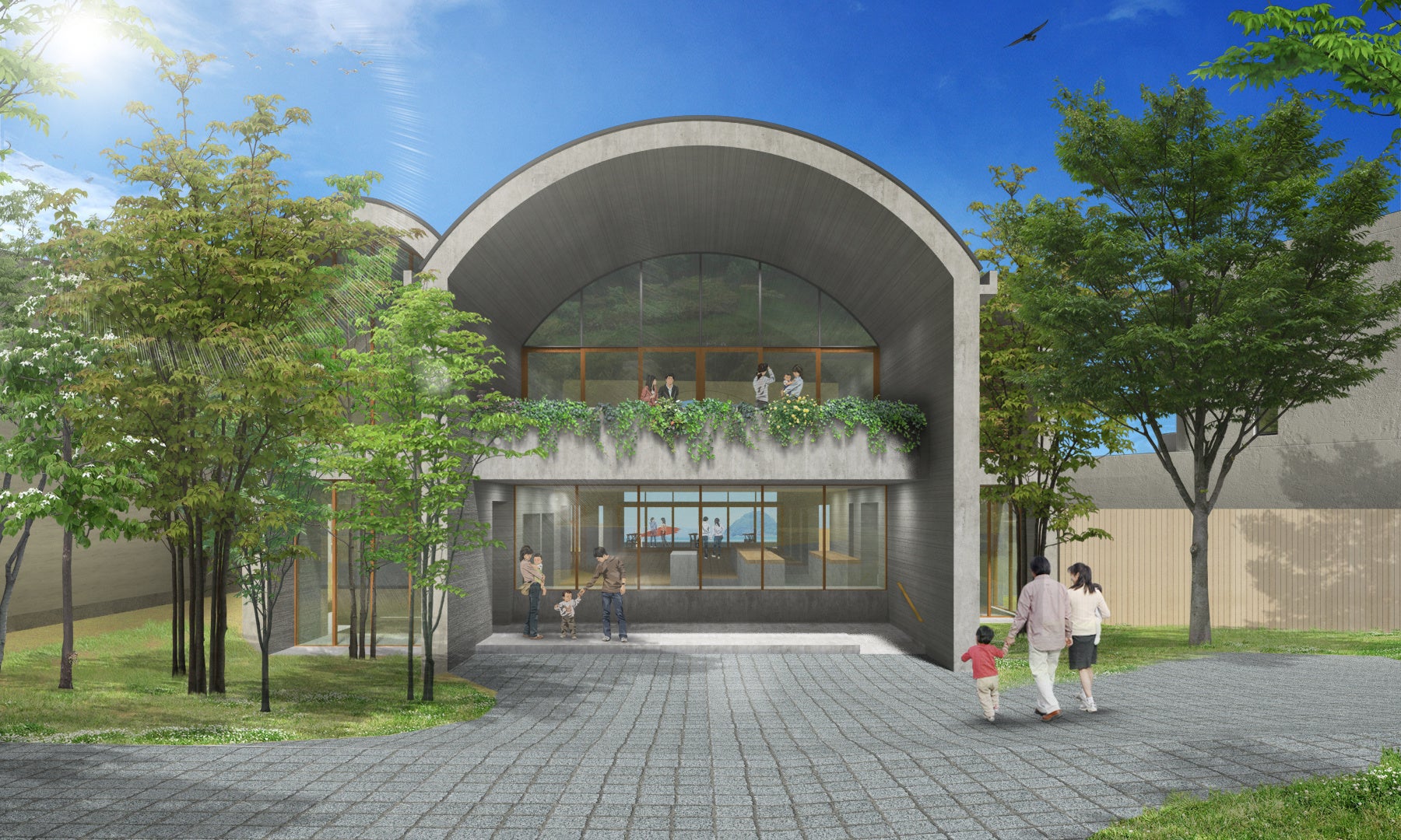 オーシャンフロントデッキ