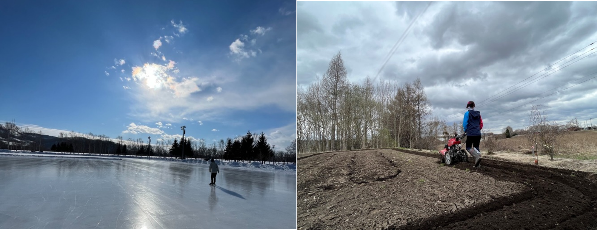 譲渡後は移住先でスケートや畑仕事など新たなことに挑戦しながら充実したセカンドライフを送る