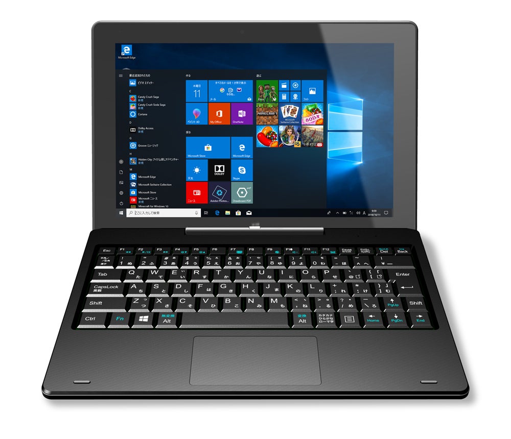 FRONTIER】 Windows 10 Pro搭載のビジネスシーンでも活躍できる10.1 FRONTIER】 Windows 10 Pro搭載のビジネスシーンでも活躍できる10.1