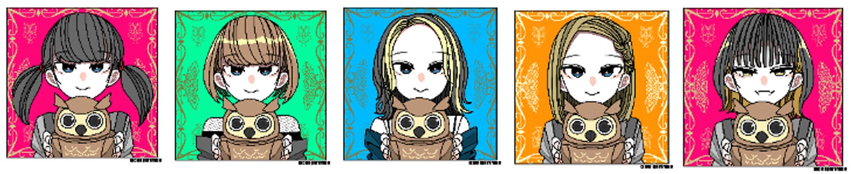 Cuty Owl Girls(COG)ジェネシスNFT