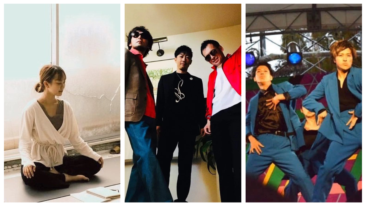 ヨガ教室、ライブ演奏、ダンスなど多彩な顔ぶれが揃います。