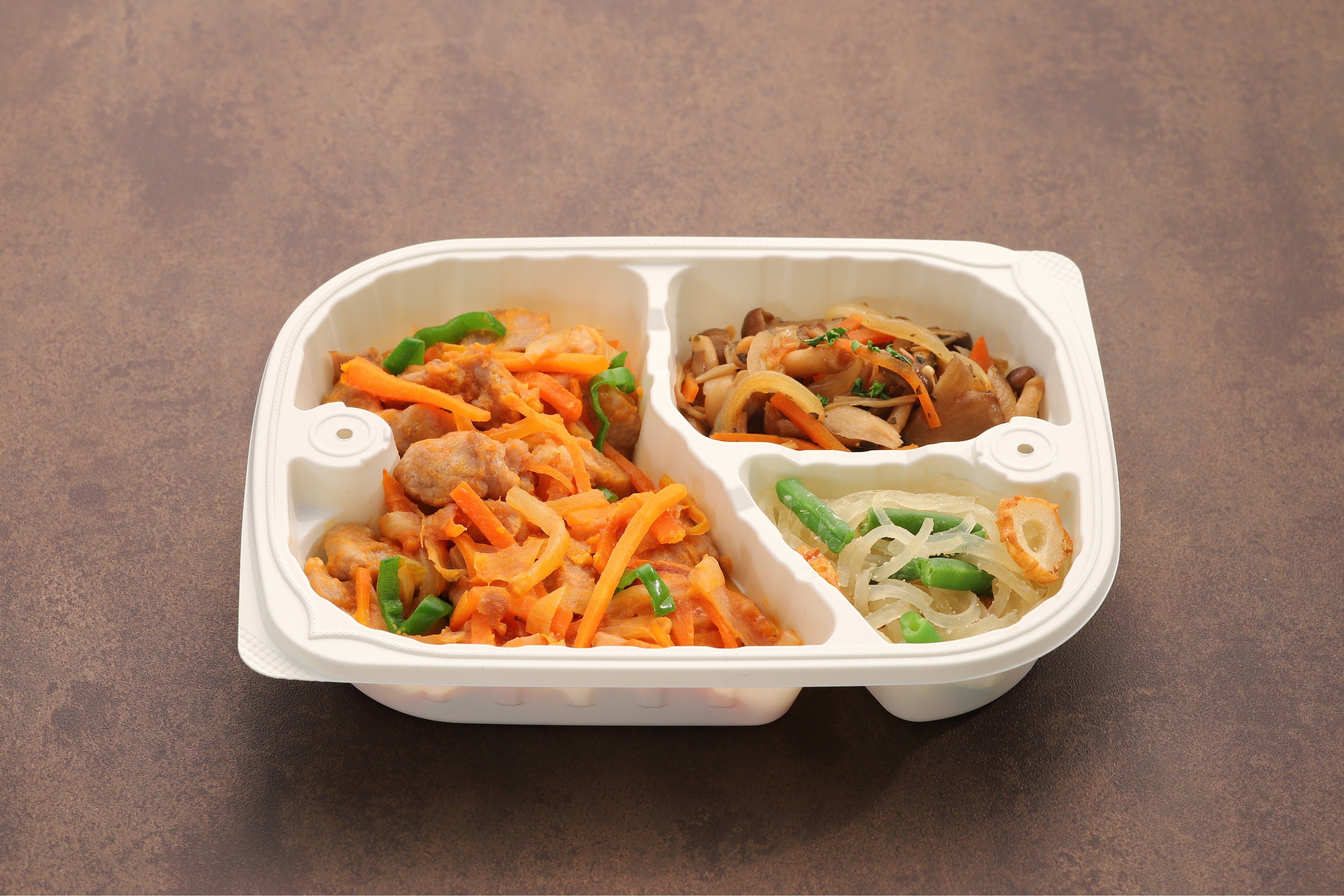 豚肉と野菜の酢豚風セット