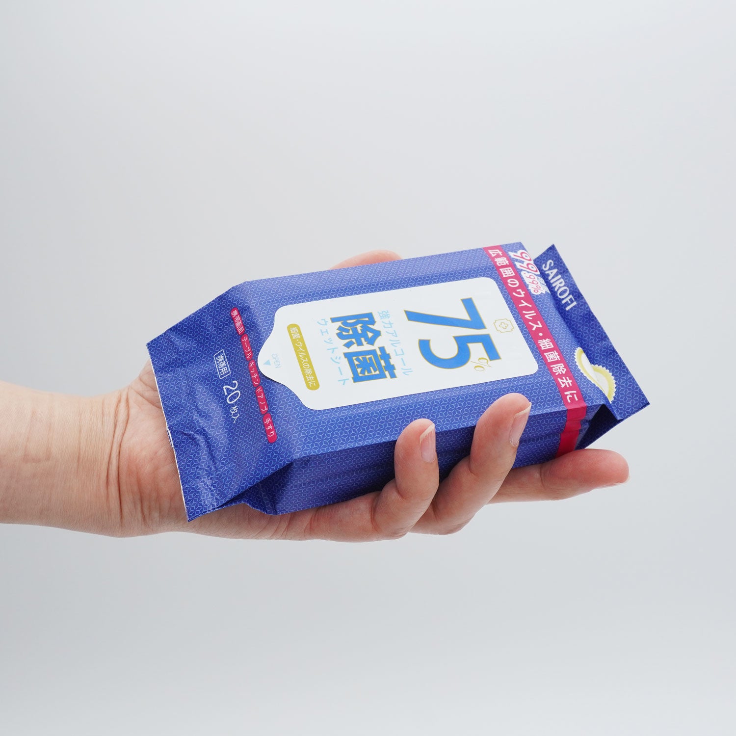 お値下げしました。アルコールウエットポイポイ 楽天市場】アルコール含浸ウェットワイパー ポイポイ 【120枚入