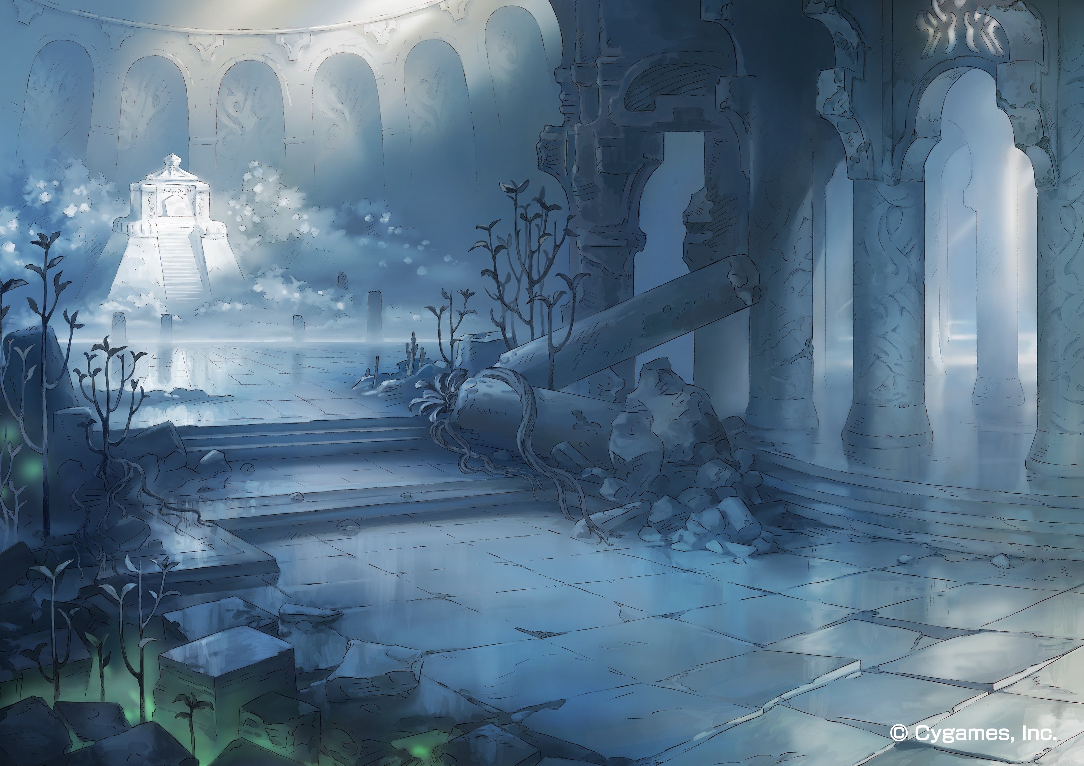 追想：空を見守る翼-His Revival, His Revenge- 「カナンの神殿」