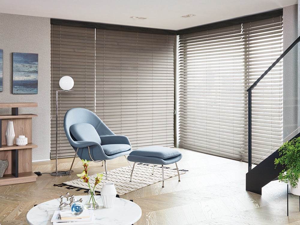 木製ブラインド「フォレティア63」 シルバーグレー（ベーシック）