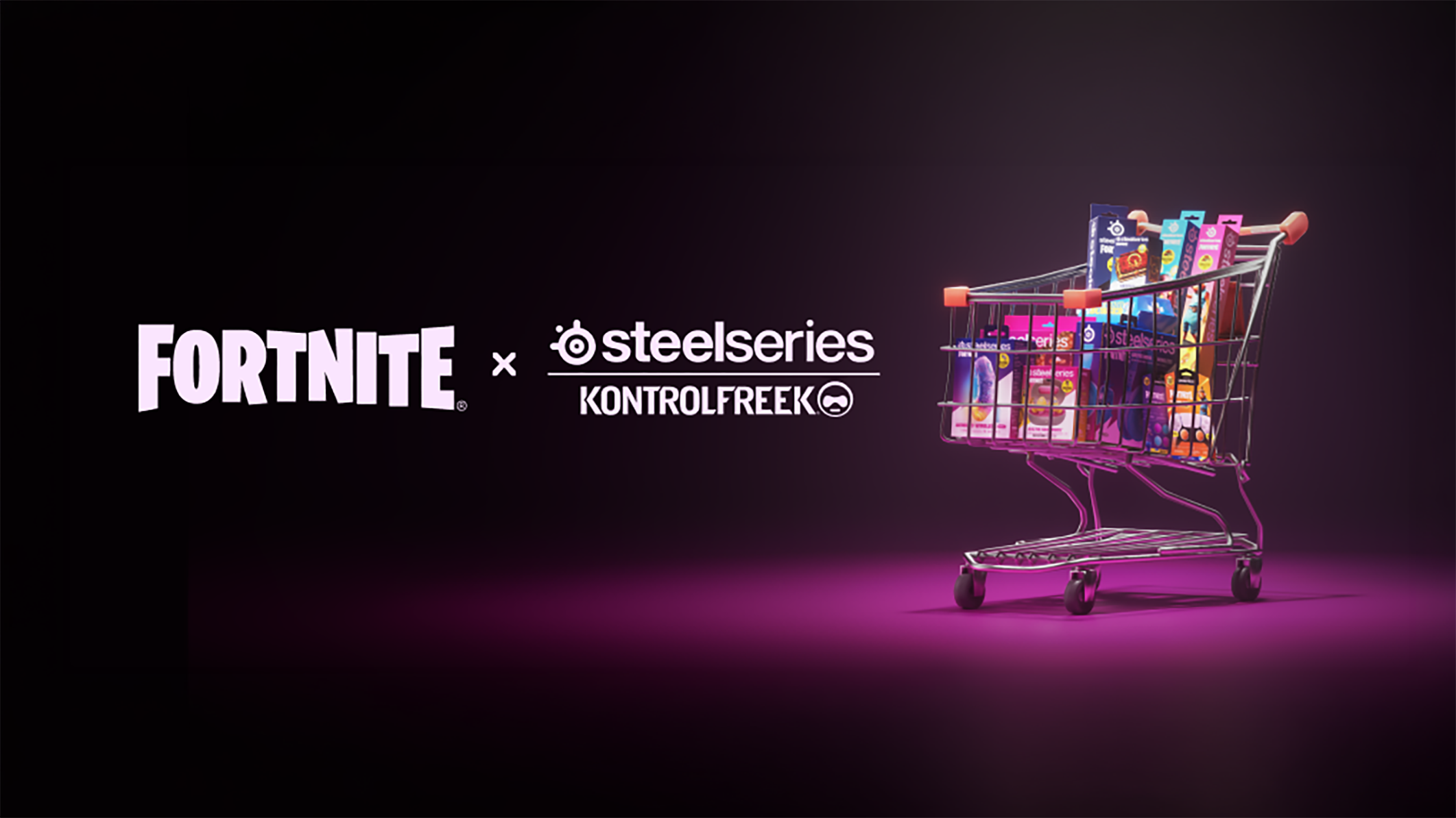 Fortnite®の世界観をゲーミング環境で楽しめる特別なコレクションが数量限定で登場。SteelSeries & KontrolFreek、Fortniteとのコラボレーション製品を発表