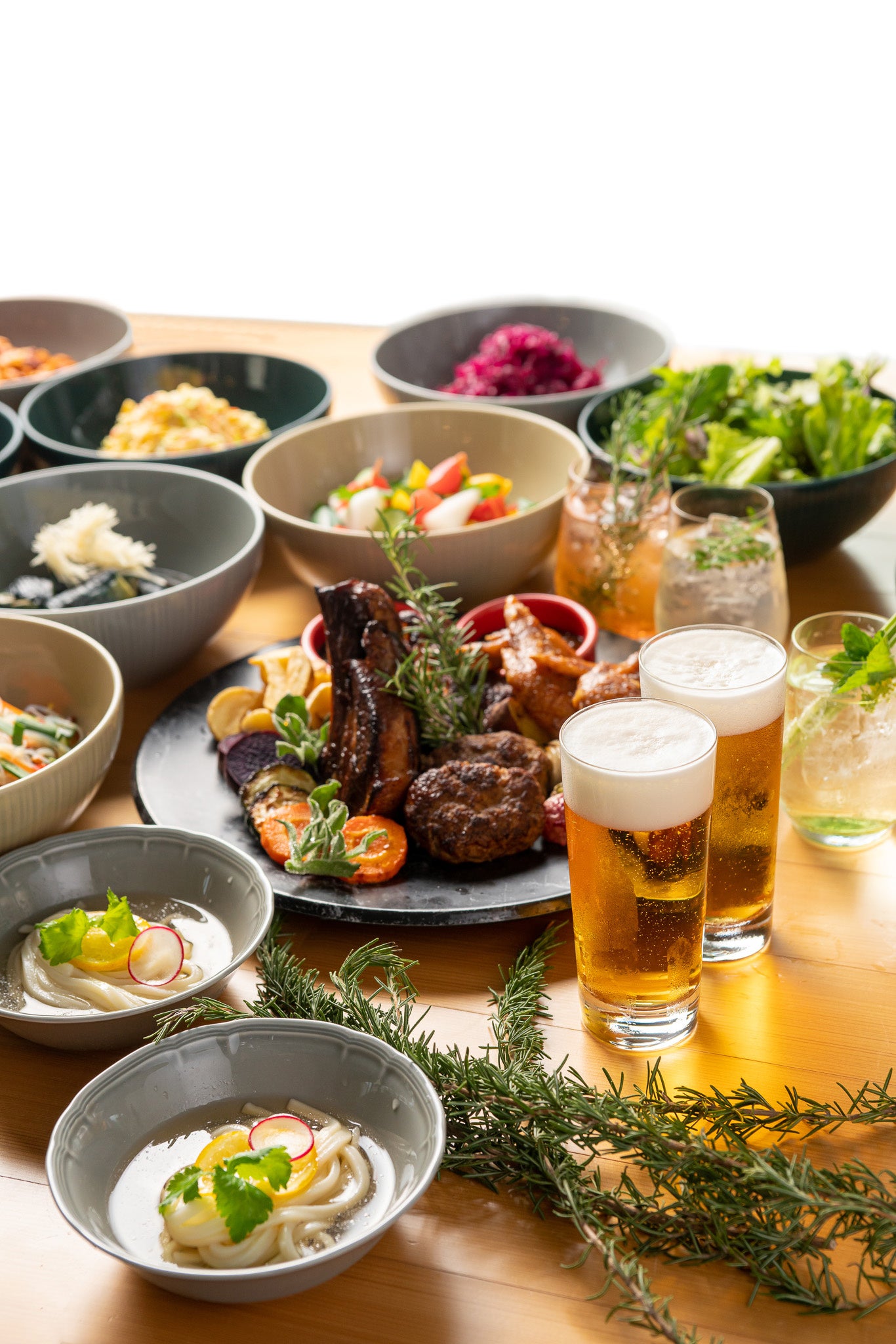 emCAMPUSのビアガーデン