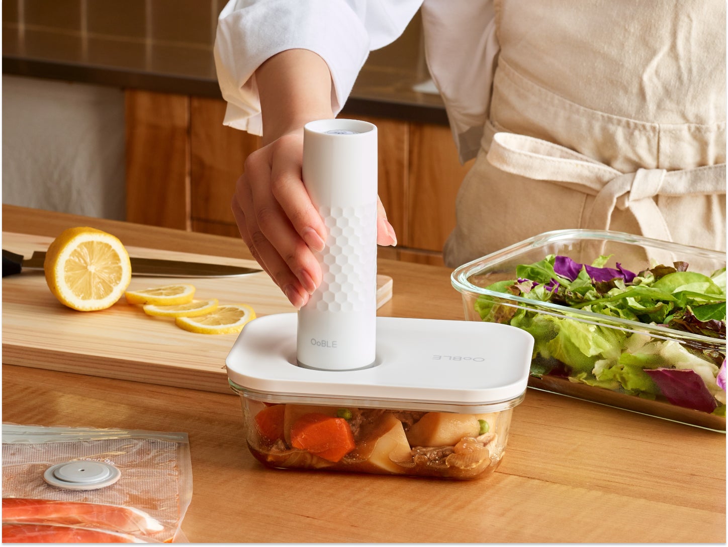 真空保存容器カテゴリー累計応援額1位の「OoBLE」が生鮮食品対応の新 真空保存容器カテゴリー累計応援額1位の「OoBLE」が生鮮食品対応の新