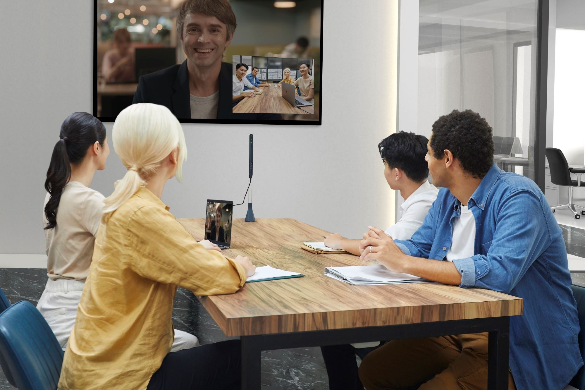 TOTEM120視野角120度オンライン会議モード