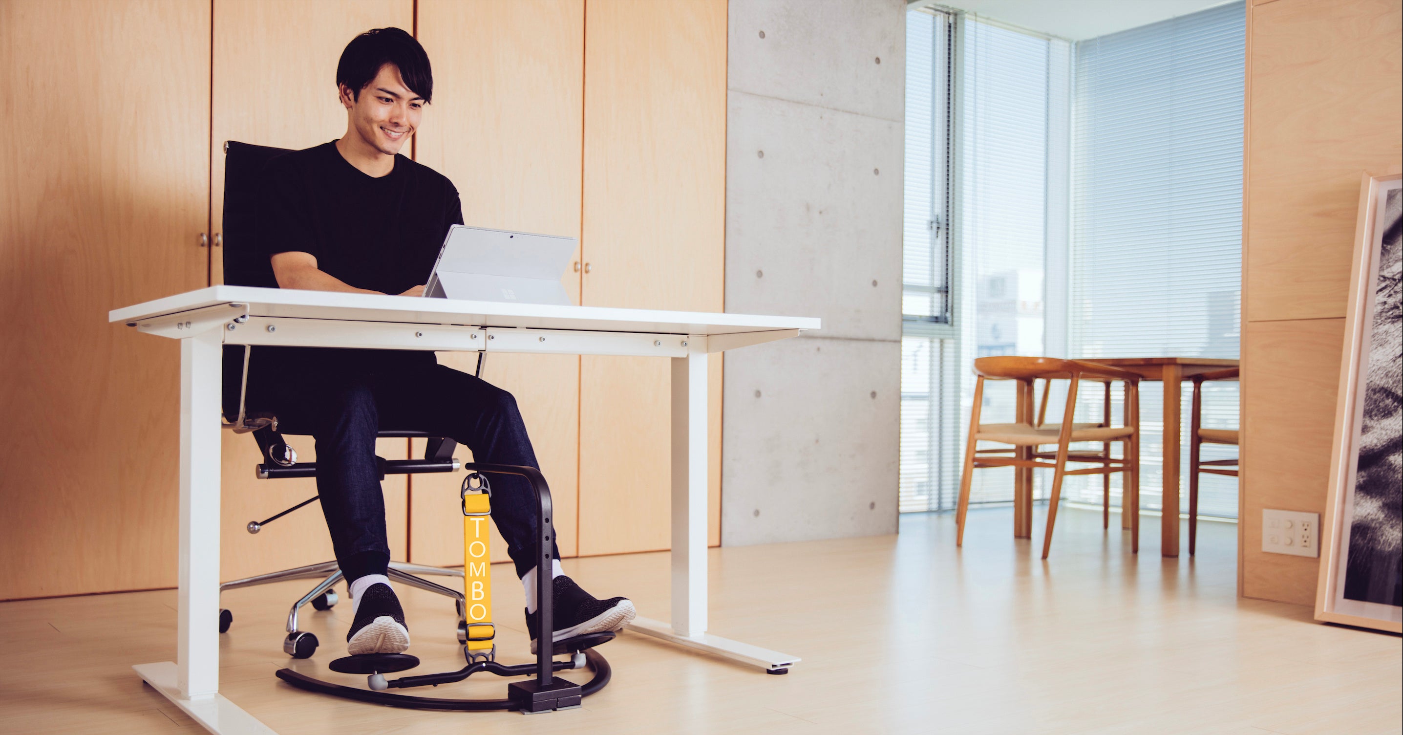 デスクワーク時のTombo の通常使用状況