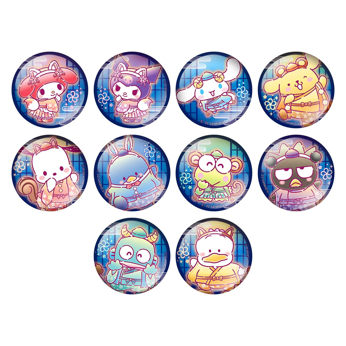 B賞:44mm缶バッジ(全10種/ランダム配付)