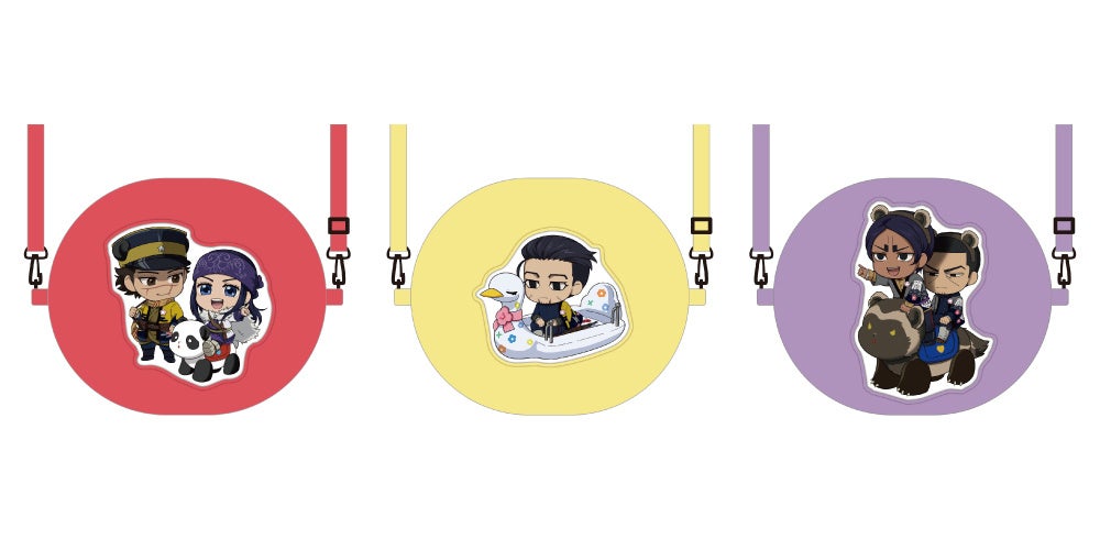 ショルダーポーチ(全3種) 各2,800円(税込)