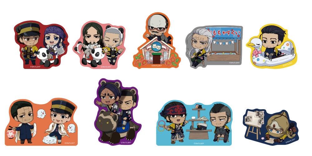 参加賞「ダイカットステッカー」(全9種/ランダム)