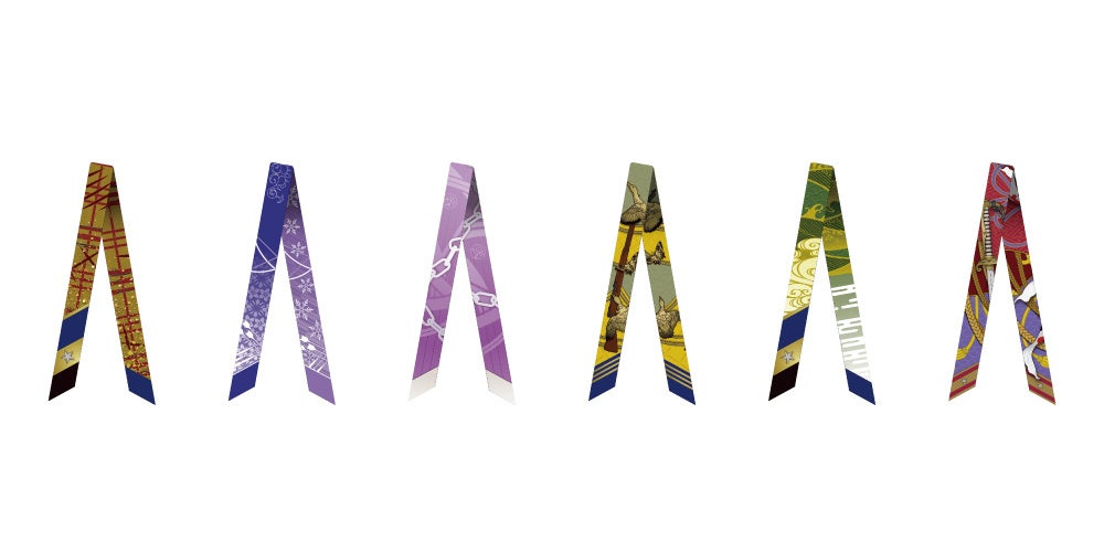 リボンスカーフ(全6種)　各1,800円(税込)