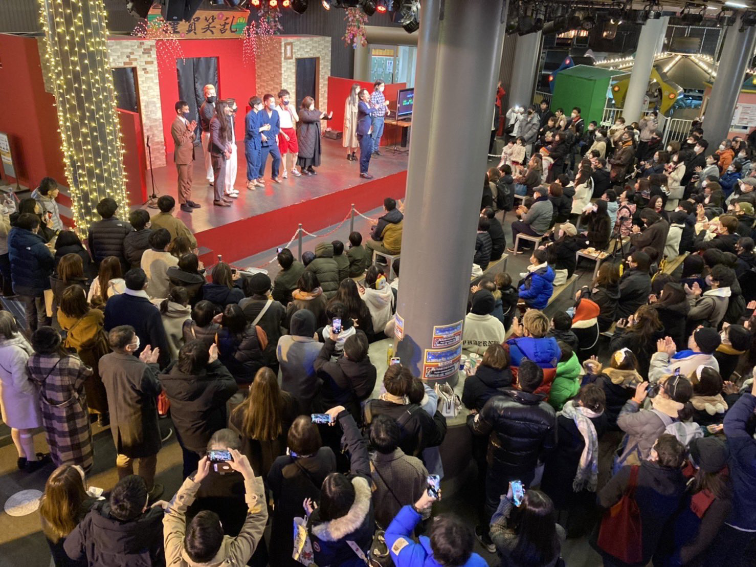 2022年カウントダウンステージの様子