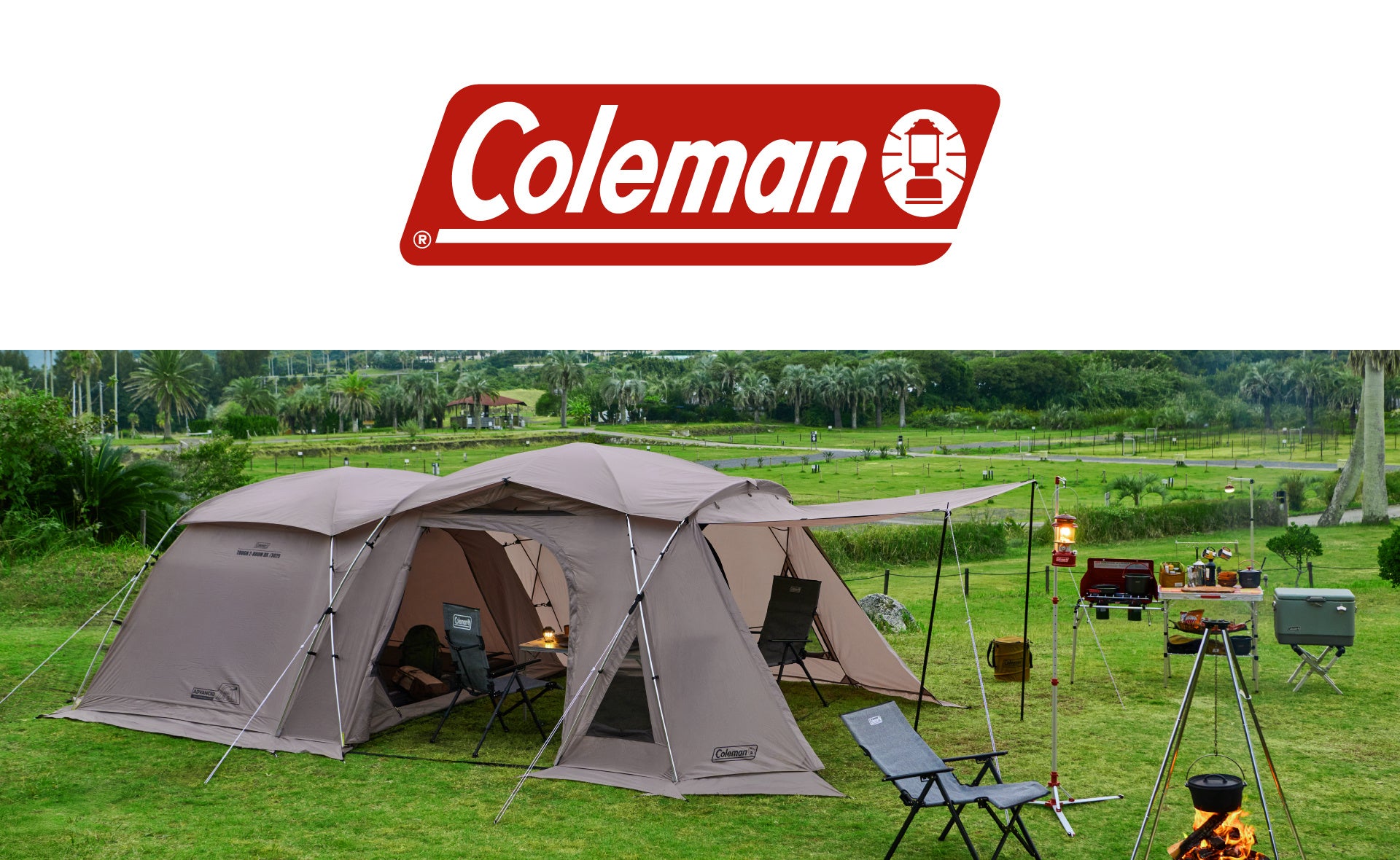 キャンプやBBQで大活躍！「コールマン」コラボの使い切りテーブル