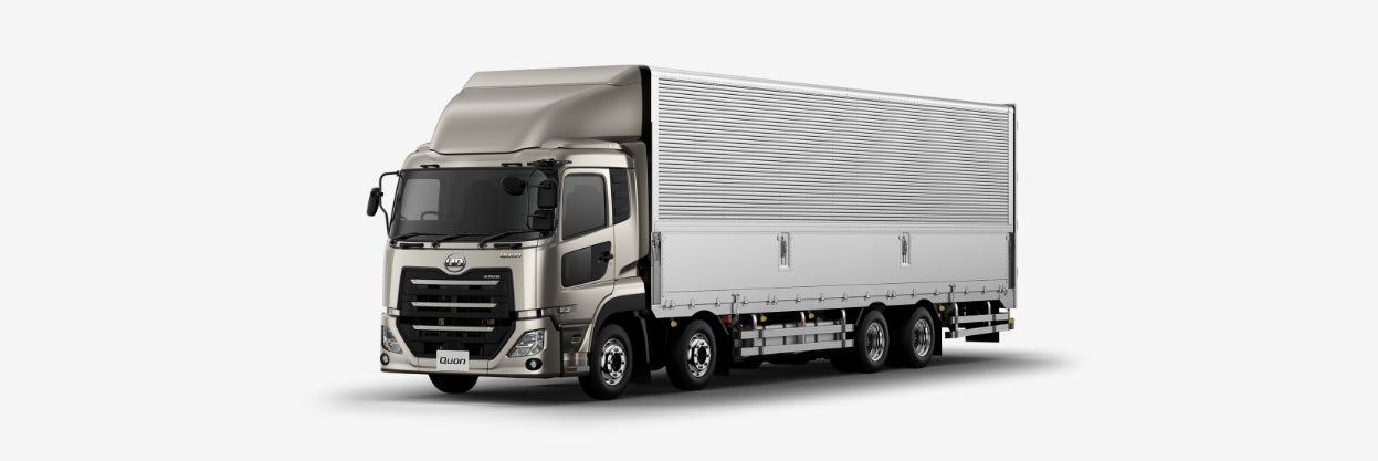 UDトラックス、フラッグシップ大型車「クオン」2022年型モデルを UDトラックス、フラッグシップ大型車「クオン」2022年型モデルを