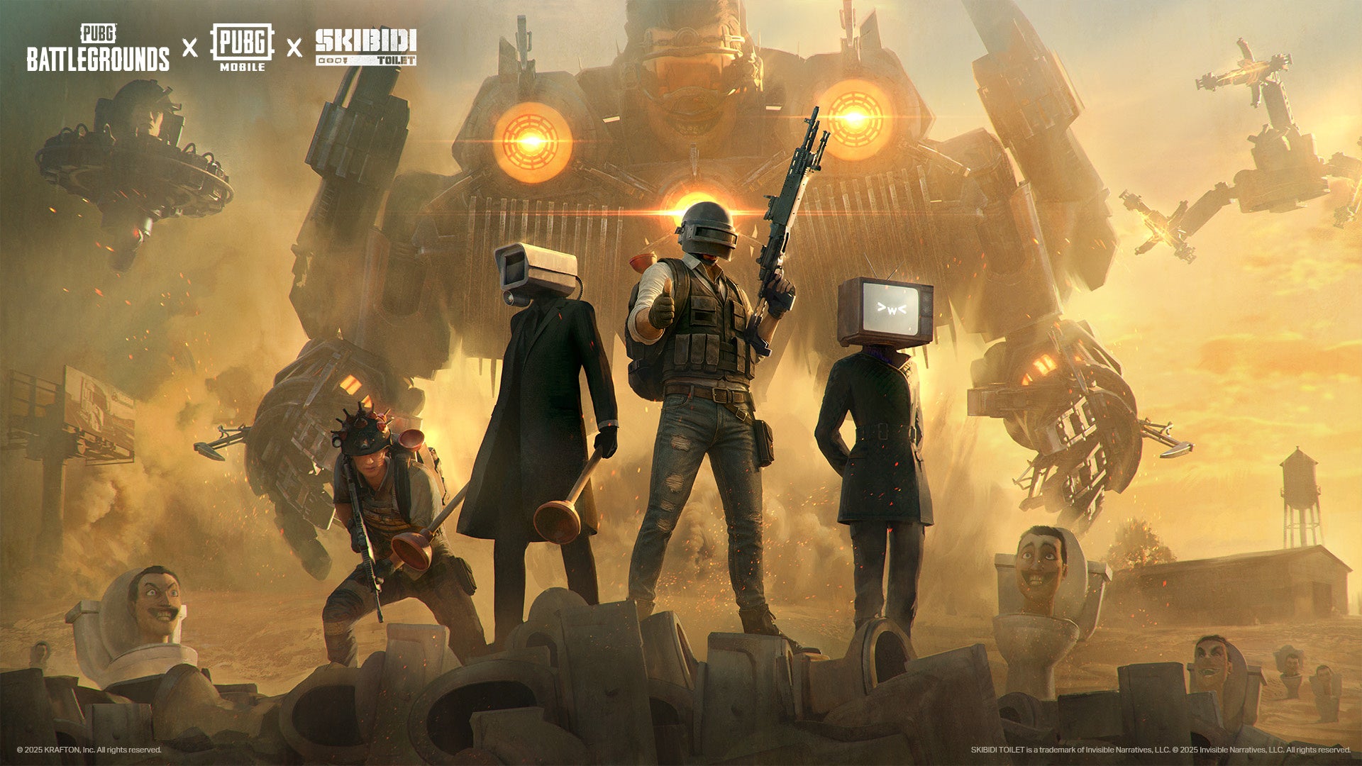 PUBG×スキビディトイレ!衝撃コラボでハロウィンを盛り上げ PUBG×スキビディトイレ!衝撃コラボでハロウィンを盛り上げ