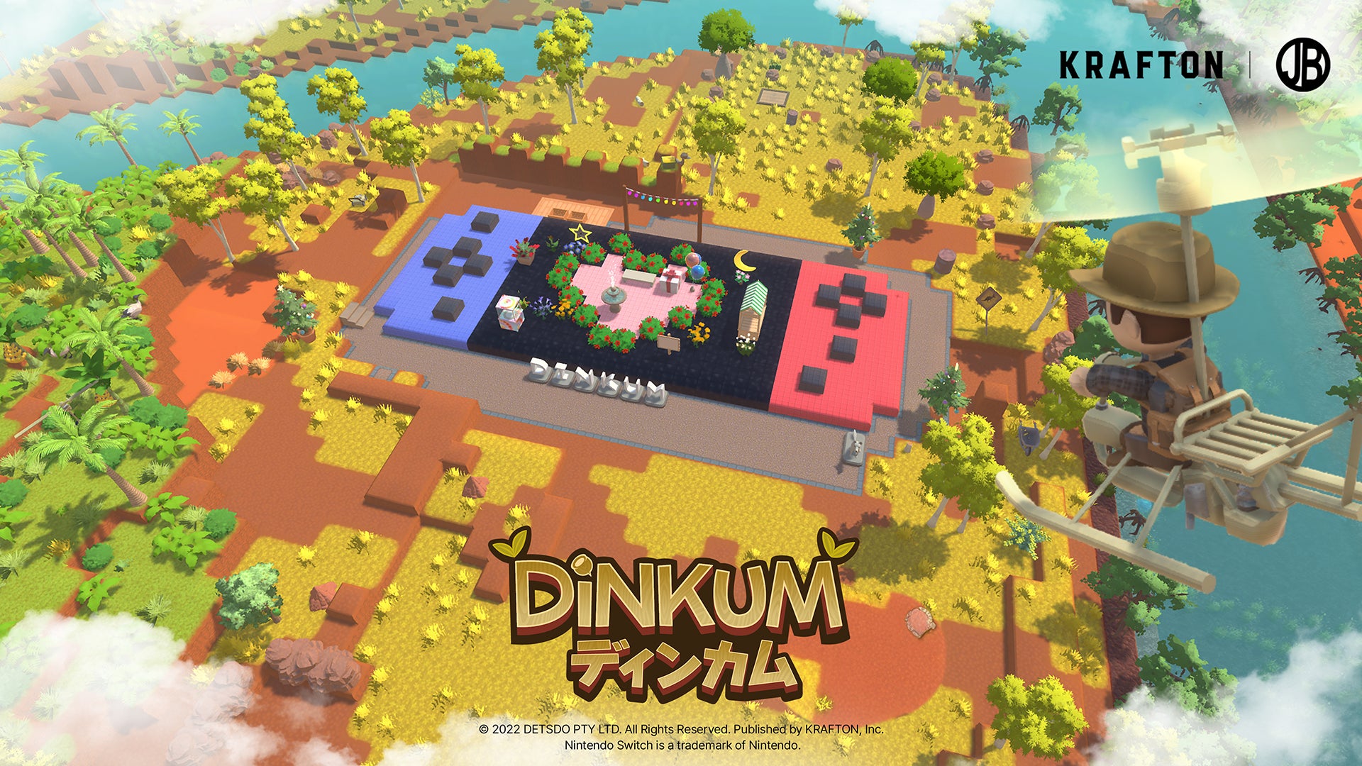 Switch版『Dinkum』本日発売!特典コスチュームも Switch版『Dinkum』本日発売!特典コスチュームも