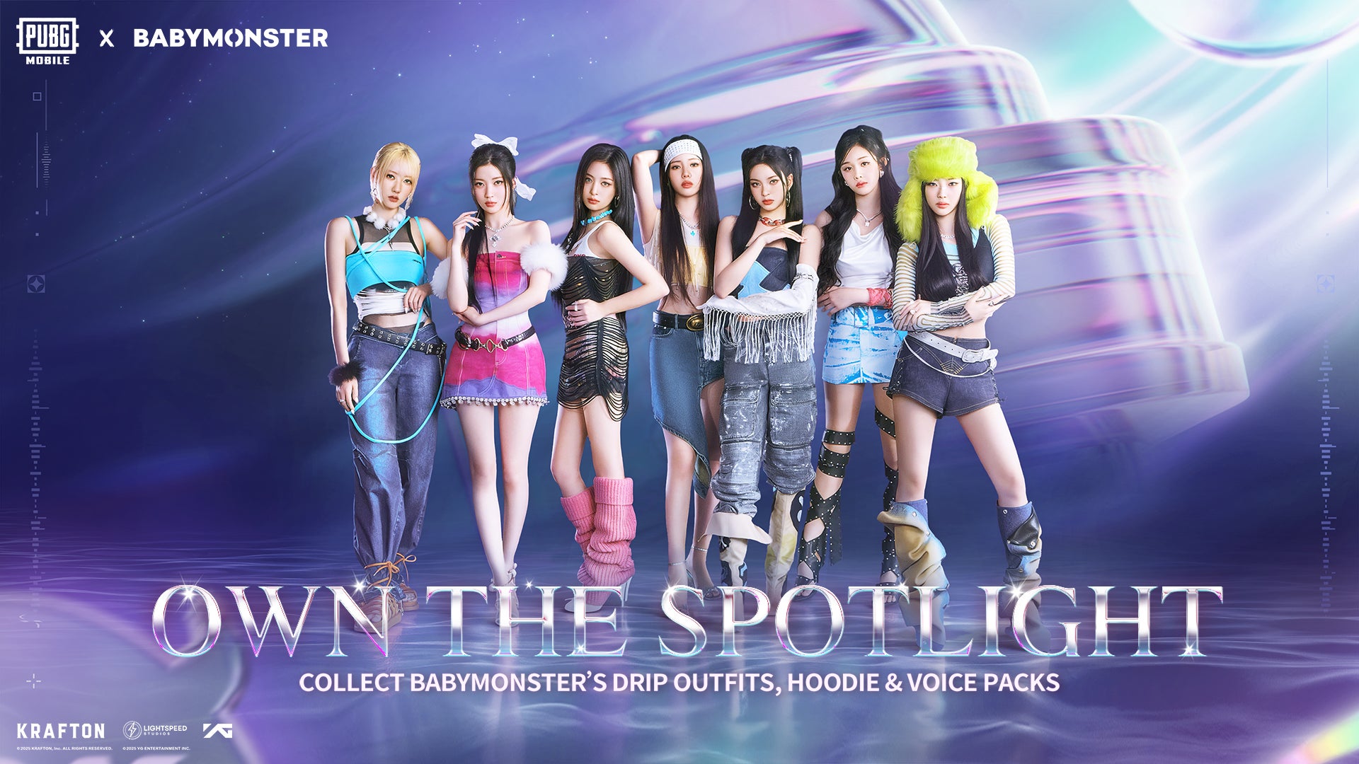 PUBGモバイル×BABYMONSTER!限定コラボでK-POP体験 PUBGモバイル×BABYMONSTER!限定コラボでK-POP体験