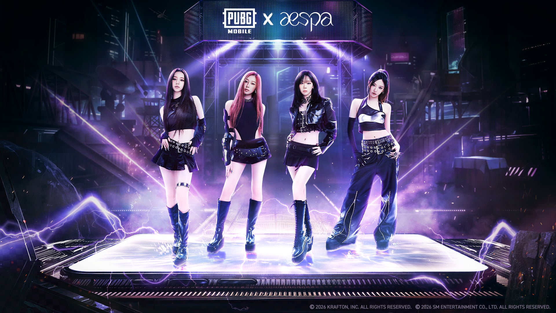 PUBG MOBILE×aespa コラボ!限定アイテム&イベント PUBG MOBILE×aespa コラボ!限定アイテム&イベント