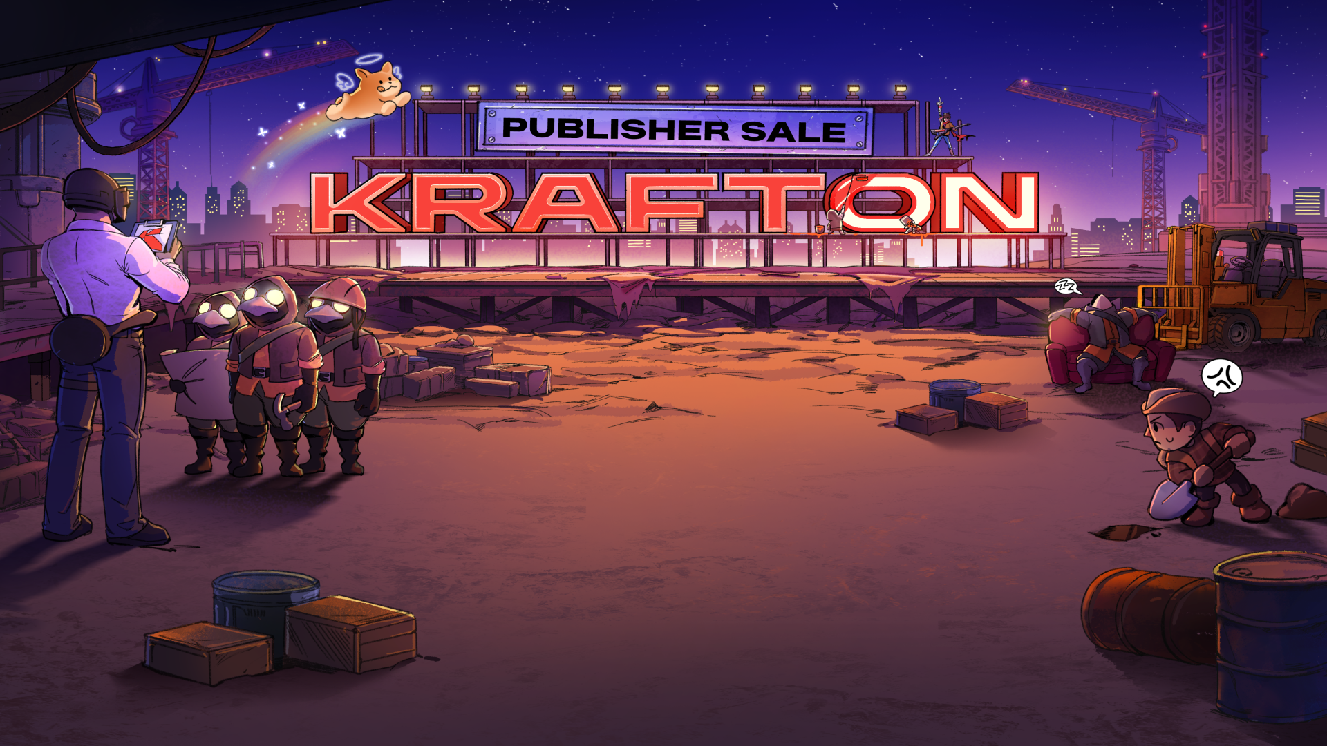 KRAFTON、人気PCゲーム30種以上が最大85%OFF！8日間限定セール