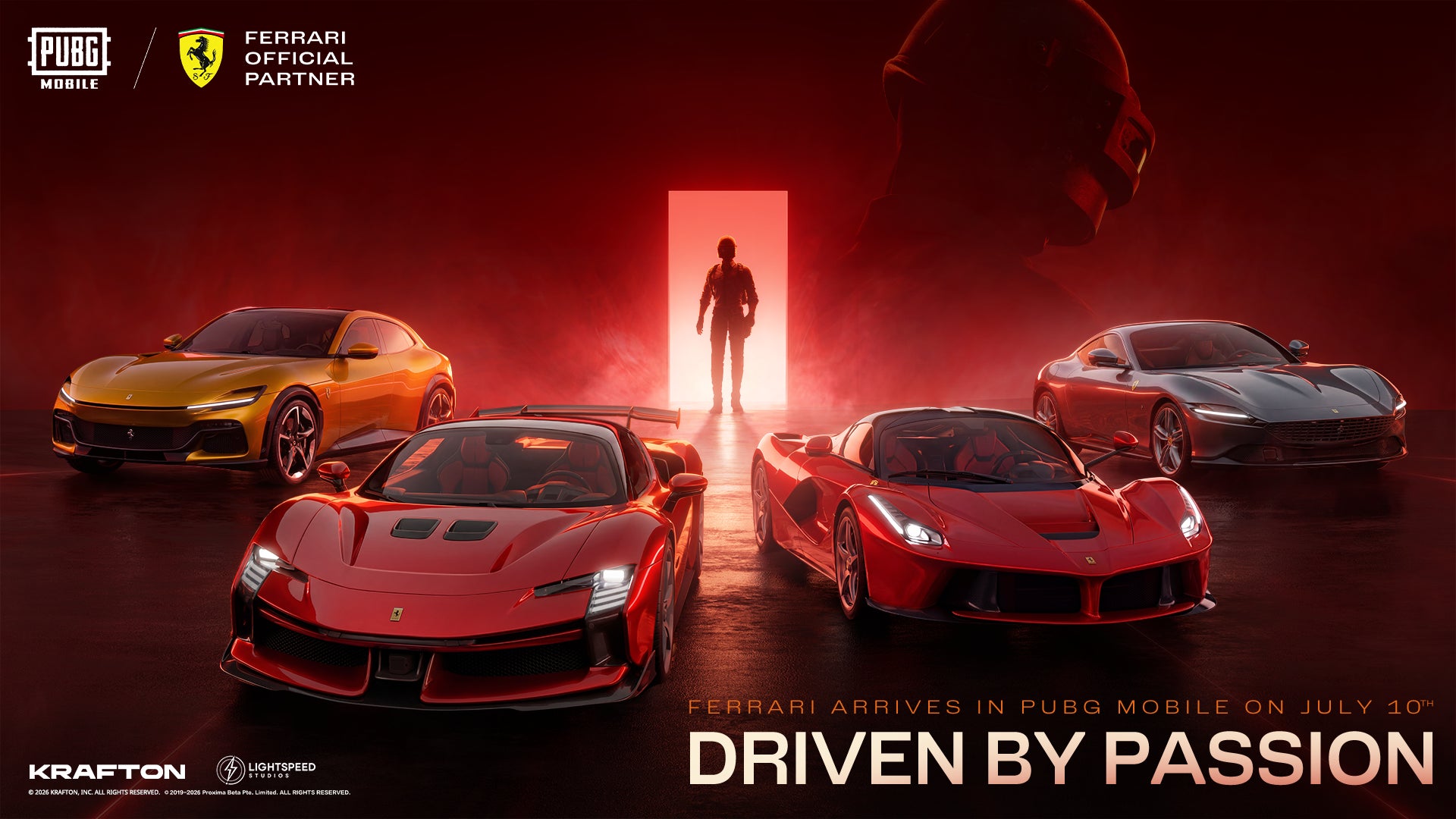 PUBG MOBILE×フェラーリ!限定車&F1マシン登場の超豪華コラボ PUBG MOBILE×フェラーリ!限定車&F1マシン登場の超豪華コラボ
