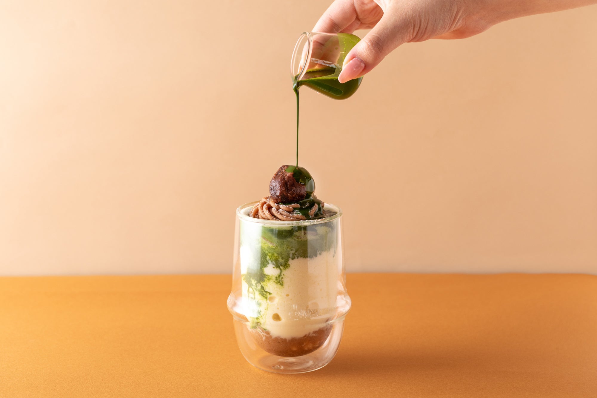 「MATCHAキャラメルモンブラン」