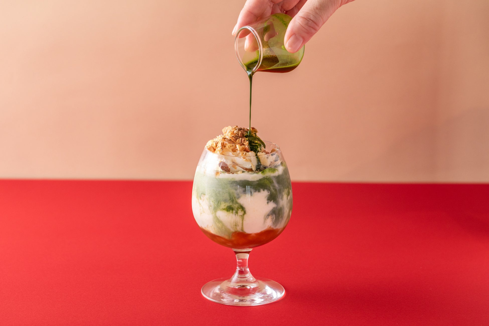 「MATCHAアップルパイシェイク」