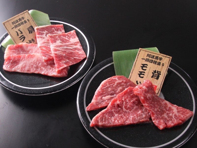 阿波黒牛一頭買い！４種７枚食べ比べ