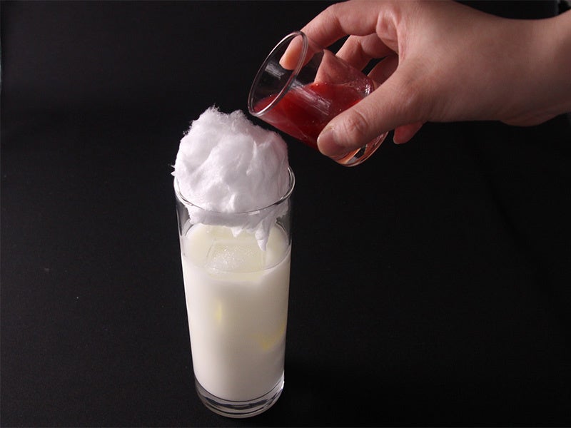 コットンキャンディードリンク　いちごヨーグルト