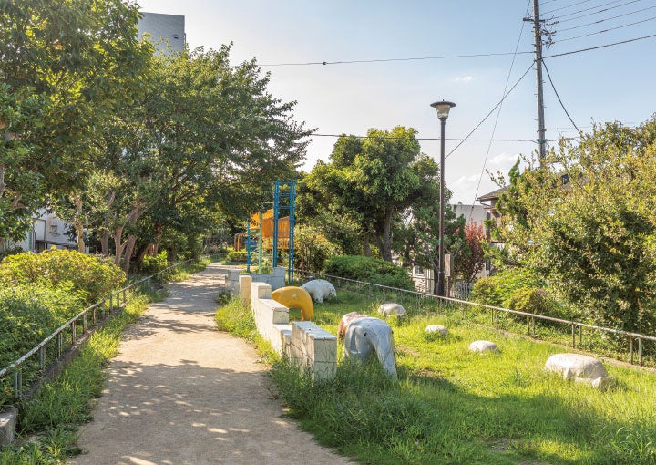 杉並区立玉川上水第三公園（70ｍ）